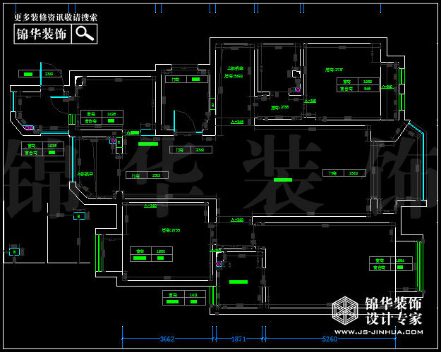 保利紫晶山六樓頂層140平米  戶(hù)型